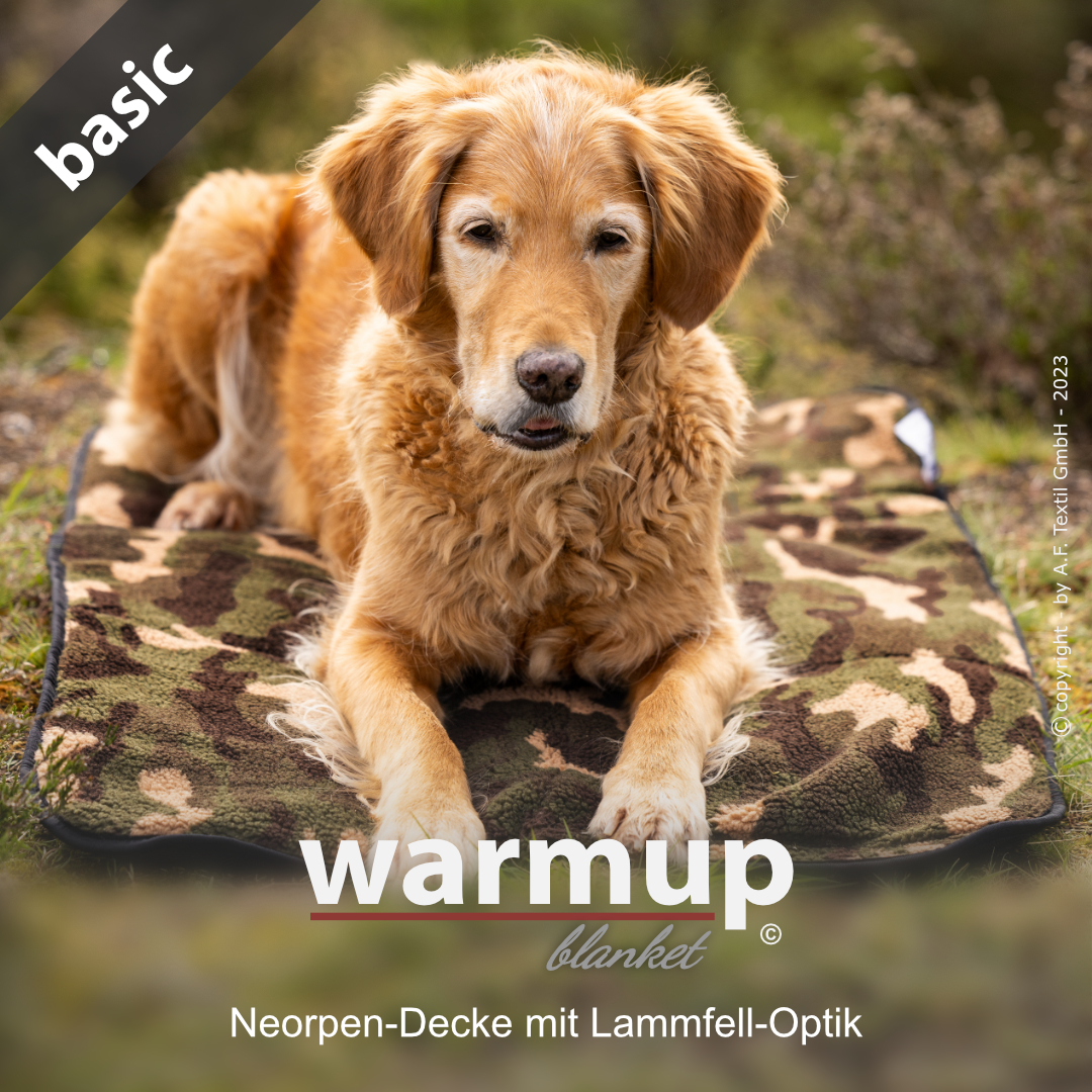 warmup© BLANKET "BASIC" CAMOUFLAGE